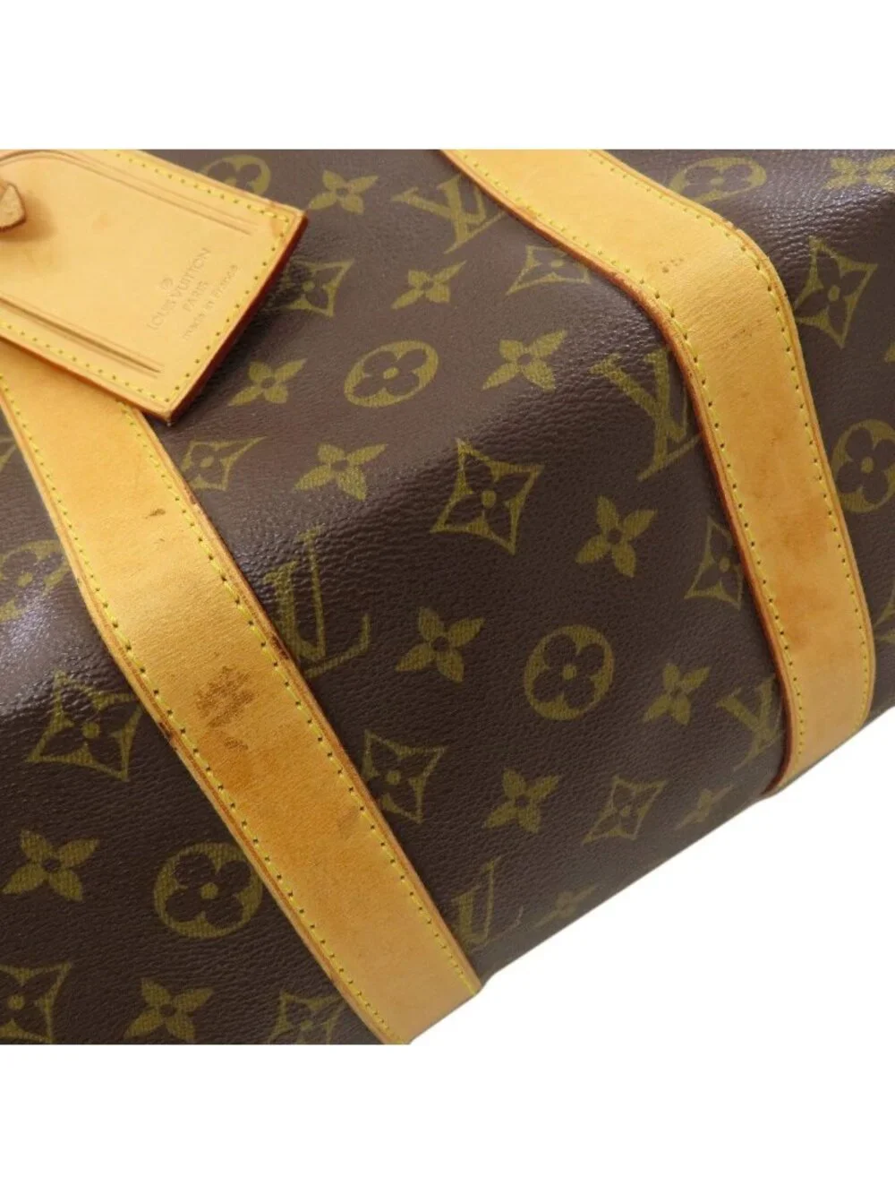 Louis Vuitton Keepall 45 Bandouliere Boston Bag Monogram Canvas